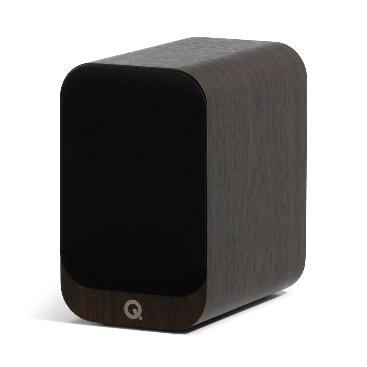 Q Acoustics Q3010c 4 Inch Pair of Bookshelf Speakers, Claro Walnut