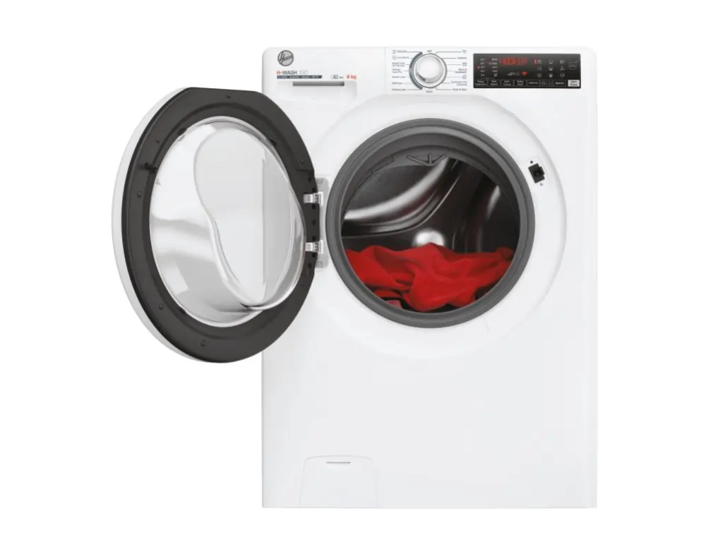 Hoover H3WPS486TAM6-80 8kg 1400 Spin Wi-Fi Washing Machine, White - 73932004524405 