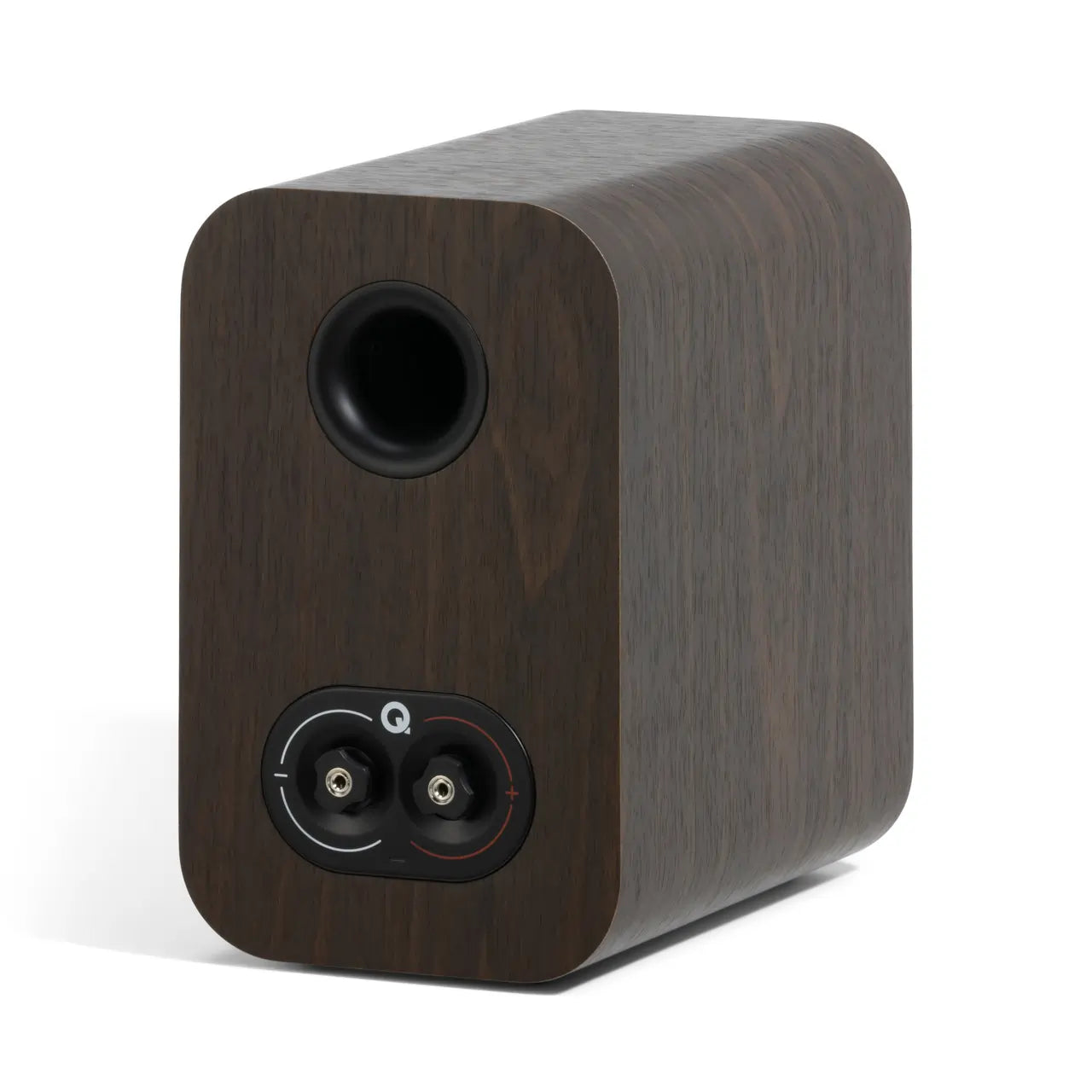 Q Acoustics Q3010c 4 Inch Pair of Bookshelf Speakers, Claro Walnut