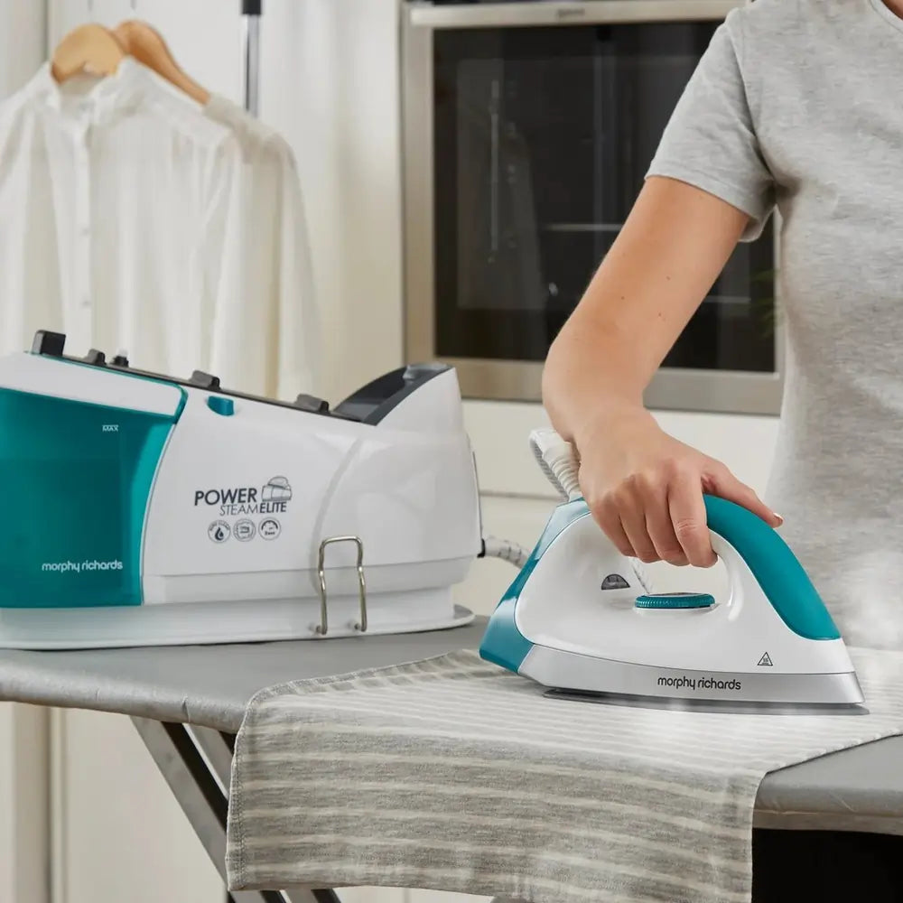Morphy Richards 332014 Power Steam Elite Steam Generator Iron, Green - 71751452033397 