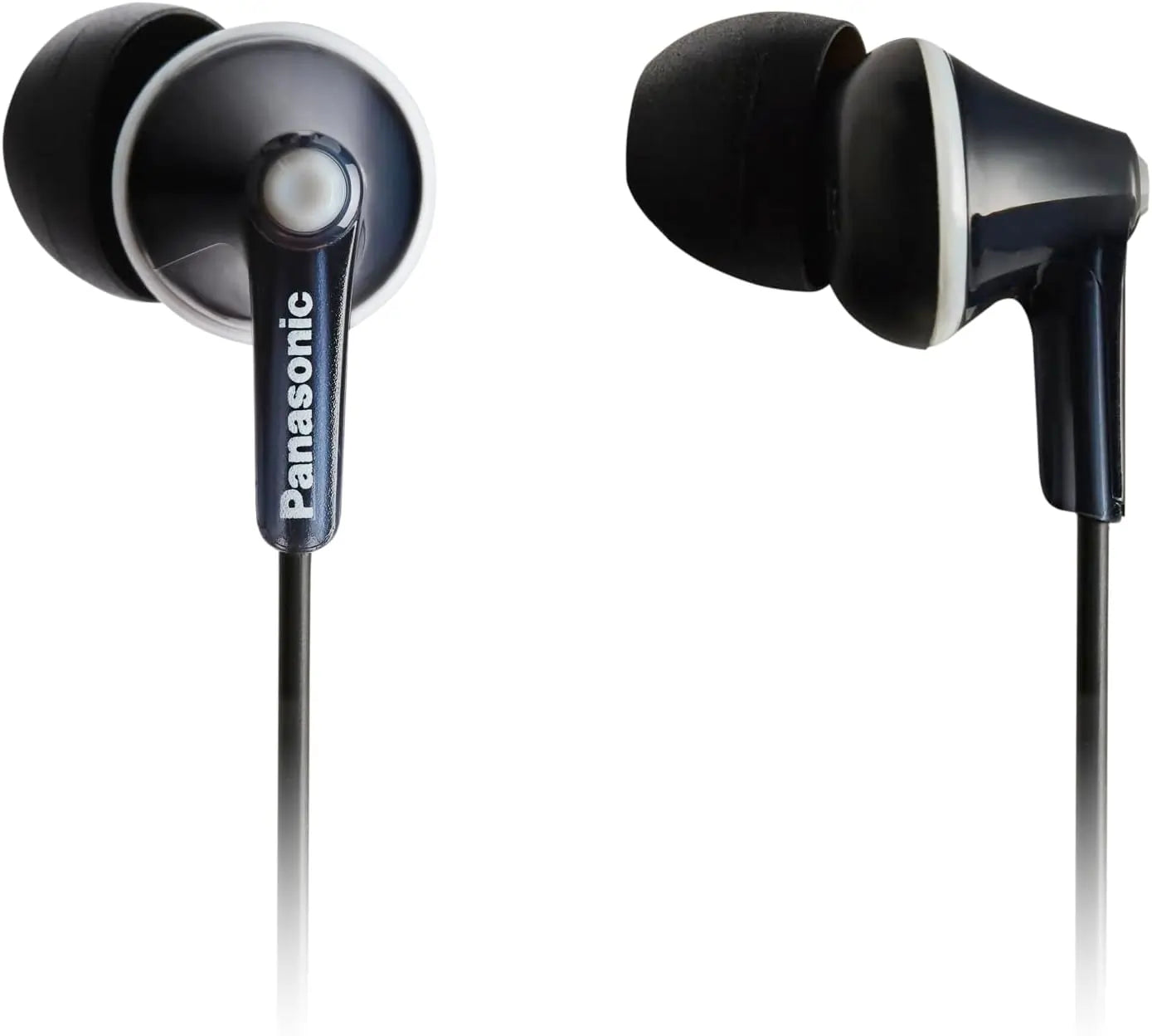 Panasonic RPHJE125EK Ergofit In-Ear Stereo Earphones, Black