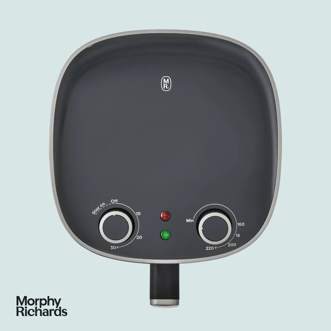 Morphy Richards 480007 4 Litre Manual Air Fryer With Viewing WIndow, Black