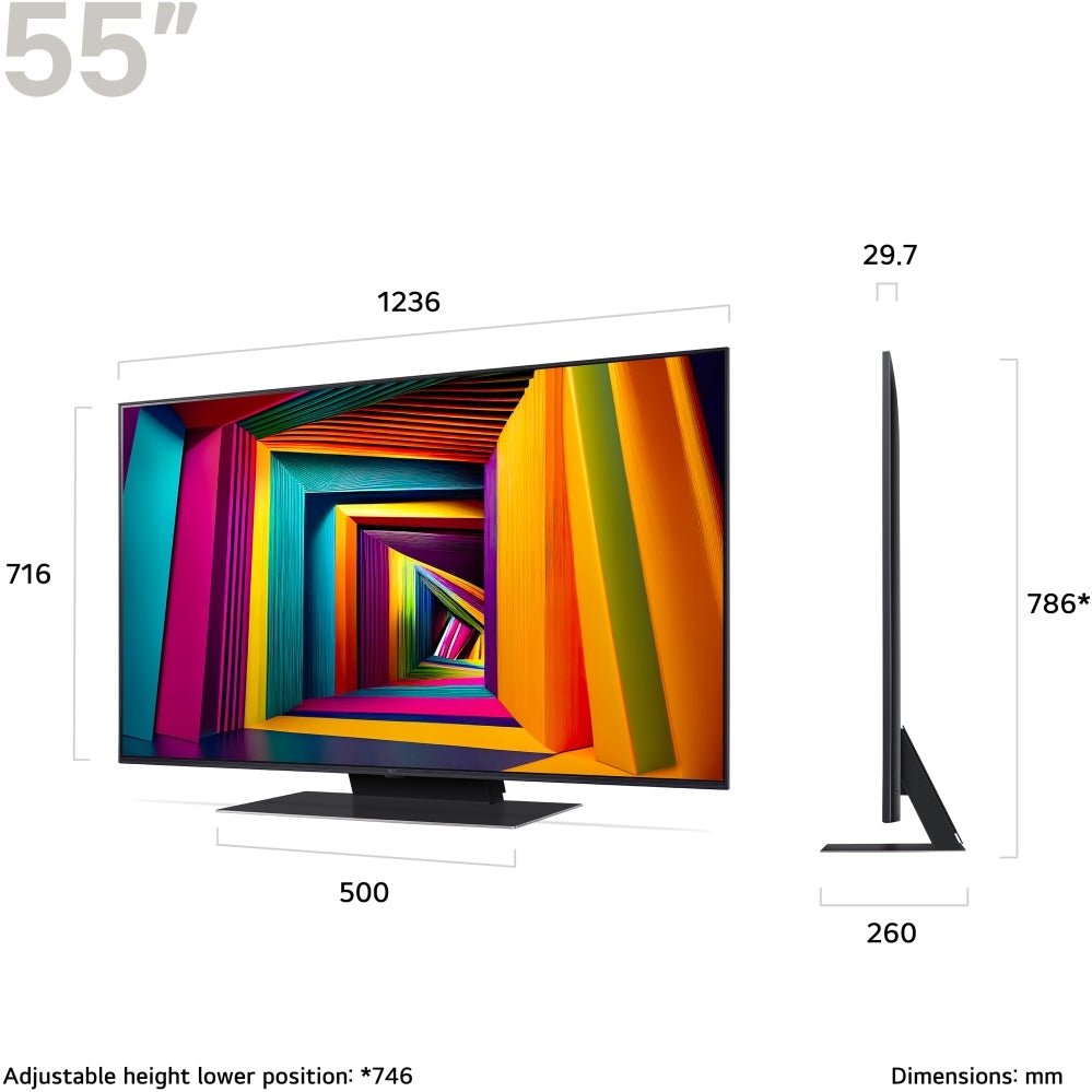 LG 55UT91006LAAEK 55" 4K LED Smart TV - - 43304921956575 