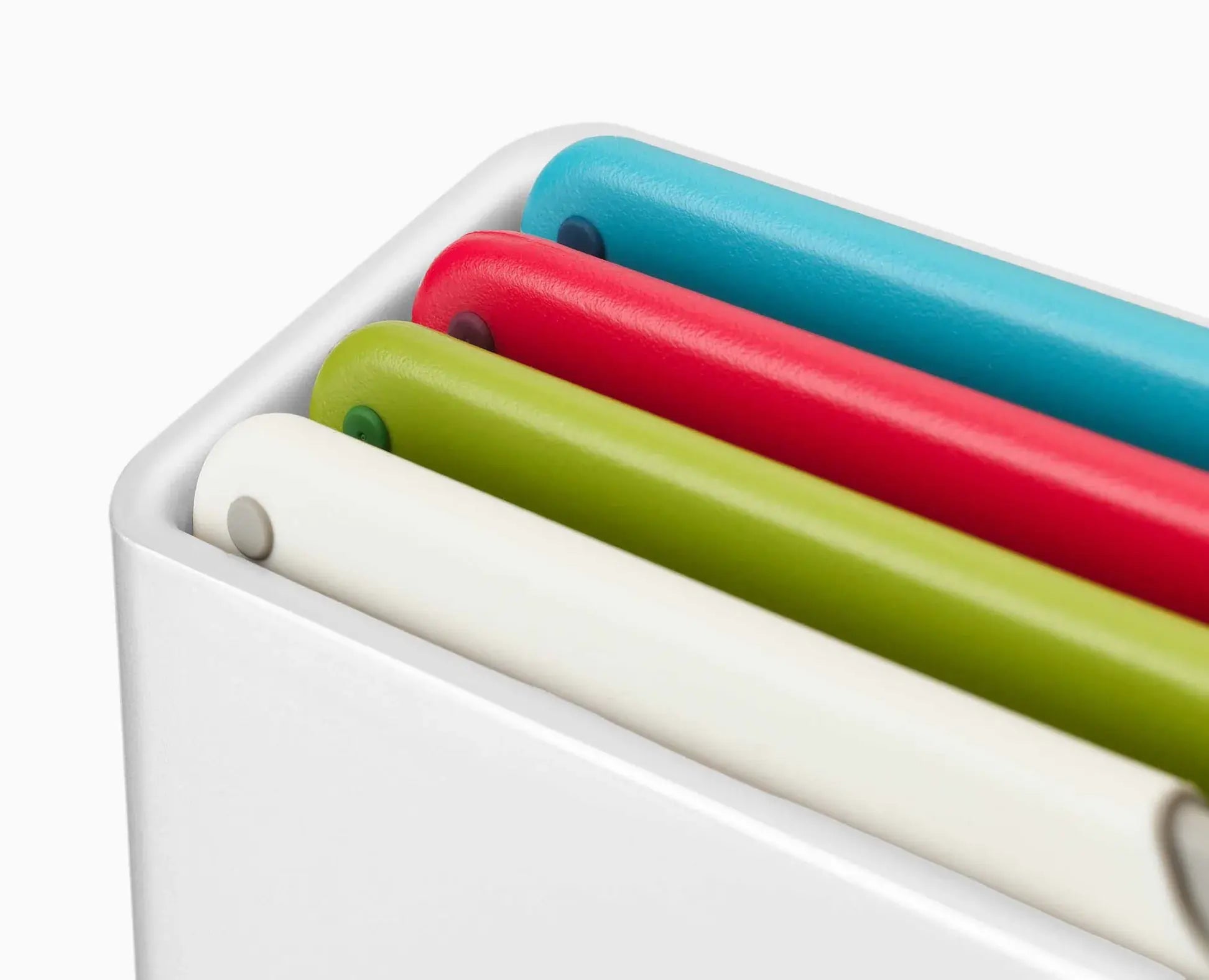 Joseph Joseph 60228 Folio Icon 4-Piece Chopping Board Set With Arc White Case