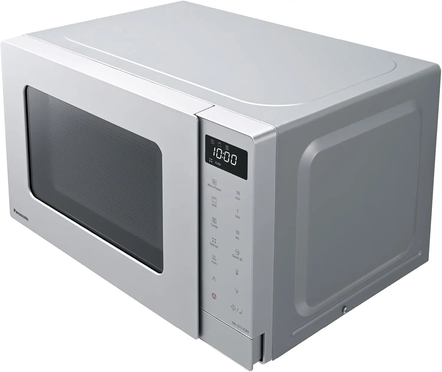 Panasonic NNGT23QMBPQ 800W 20 Litre Microwave Oven With Grill, Silver