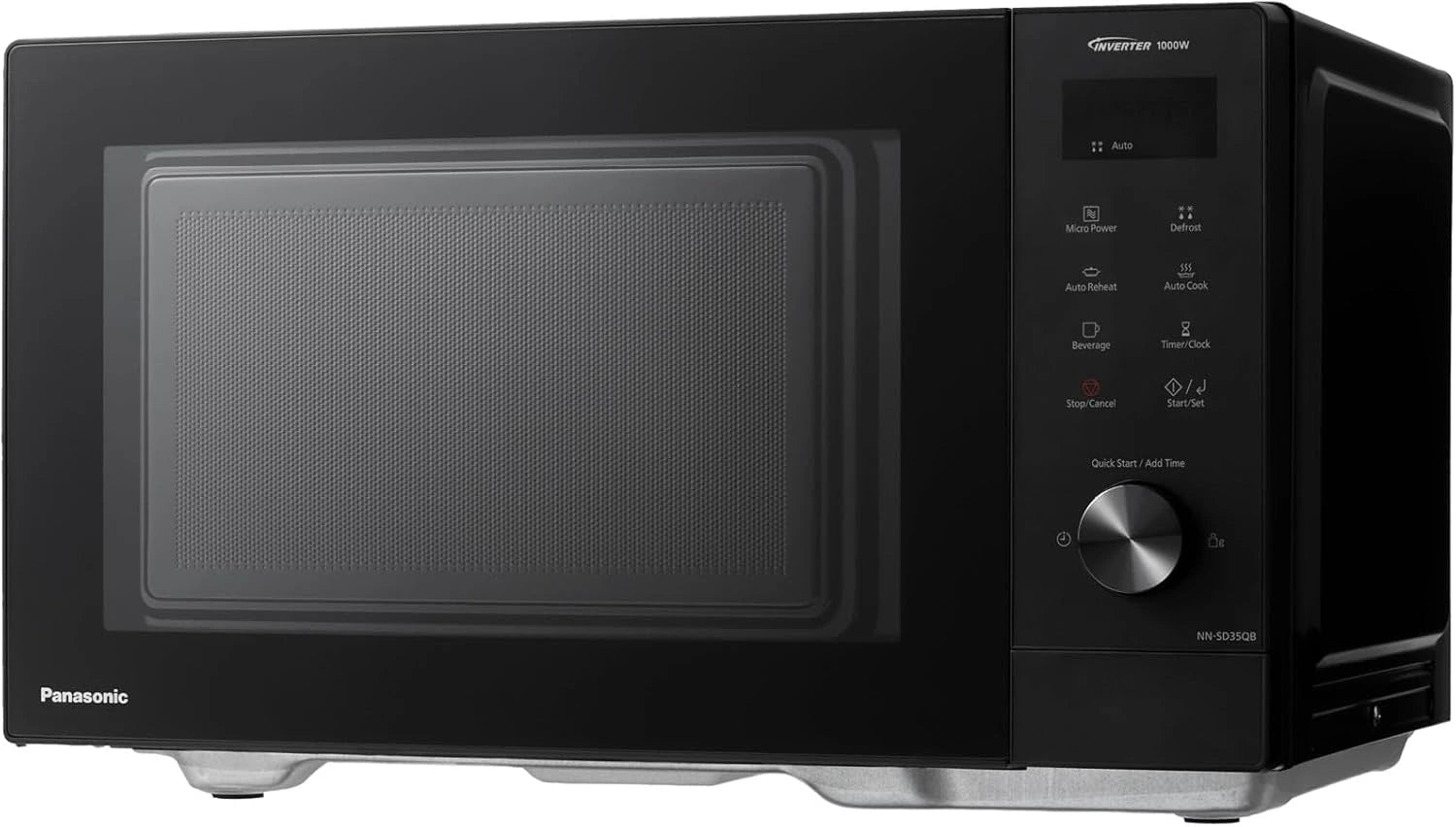 Panasonic NNSD35QBBPQ 1000W 29 Litre Inverter MIcrowave Oven, Black