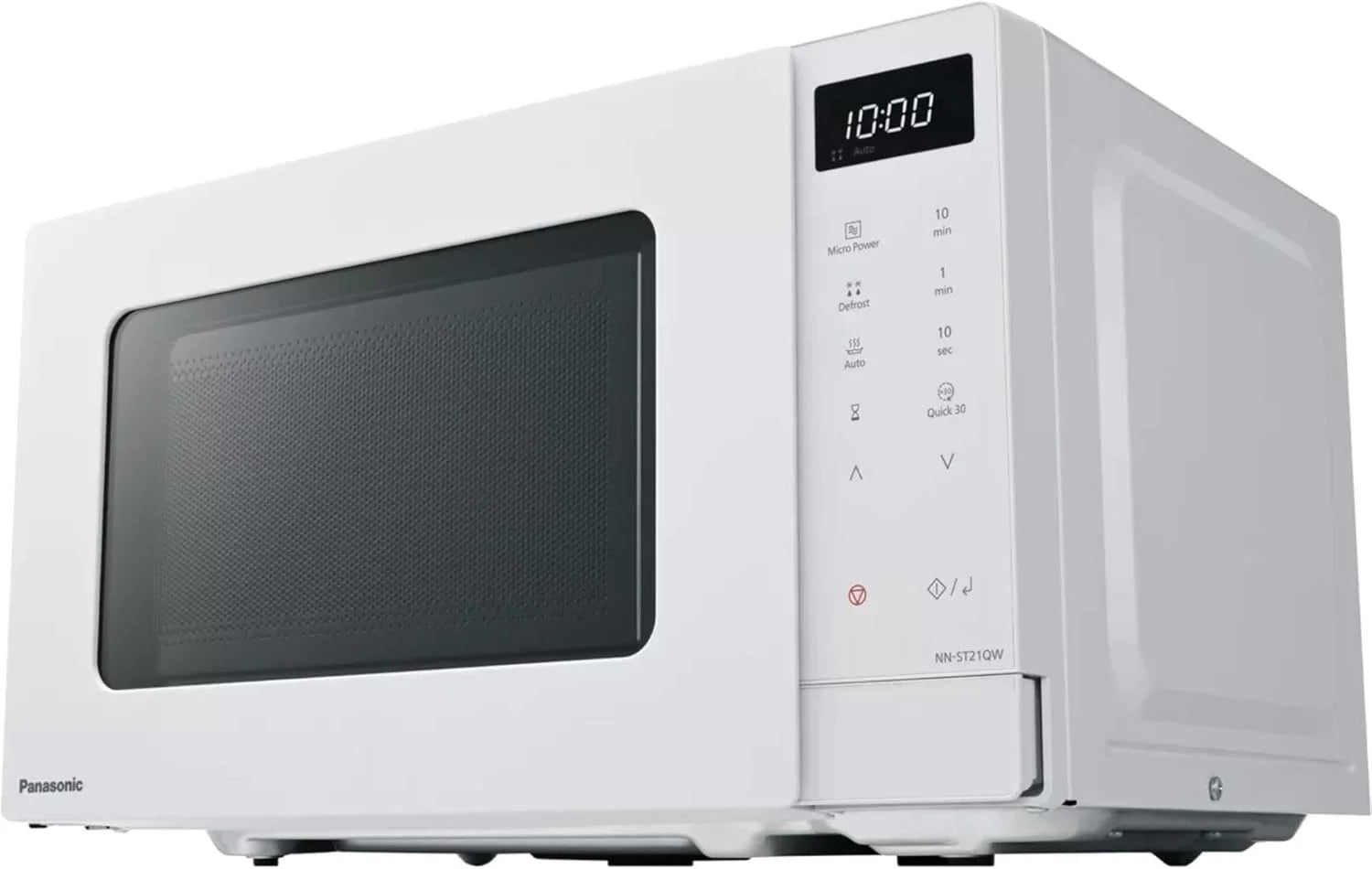 Panasonic NNST21QWBPQ 800W 20 Litre Compact Microwave Oven, White
