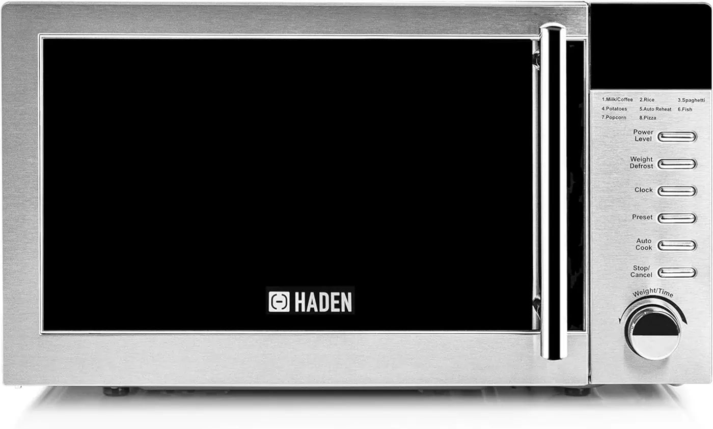 Haden 195579 800W 20 Litre Microwave Oven, Stainless Steel