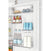 Thumbnail Indesit INC18T112UK Total No Frost Integrated Fridge Freezer, Sliding Hinge, 70/30, White, E Rated- 43304917336287