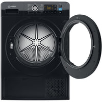 Thumbnail Indesit YTM1182BXUK Heat Pump Tumble Dryer, 8kg, Black, A++ Rated- 42279276511455