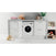 Thumbnail Indesit BIWDIL75148UK Integrated Washer Dryer, 7kg/5kg, 1400 Spin, White, E Rated- 43020129370335