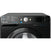 Thumbnail Indesit BWE81496XKV Washing Machine, 8kg, 1400 Spin, Black, A Rated- 43641194840287