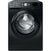 Thumbnail Indesit BWE91496XKV Washing Machine, 9kg, 1400 Spin, Black, A Rated- 43641195888863