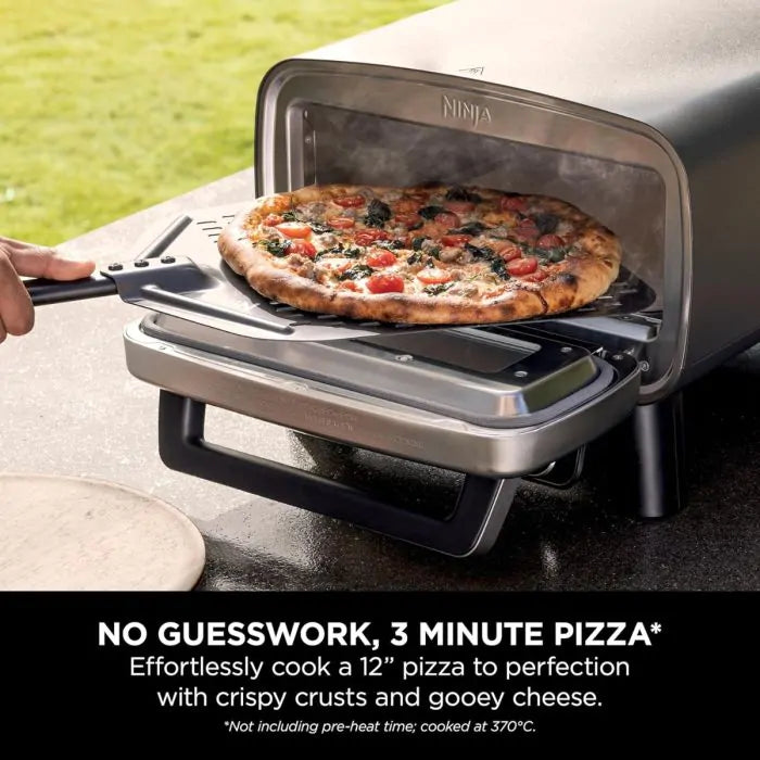 Ninja MO201UK Electric Artisan 4-in-1 Outdoor Pizza Oven & Air Fryer - 73855645843829 