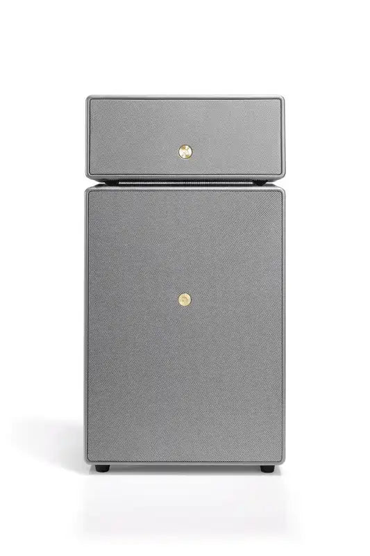 Audio Pro 15225 Drumfire II Wireless Bluetooth Speaker with Subwoofer, Grey - 43575860297951 