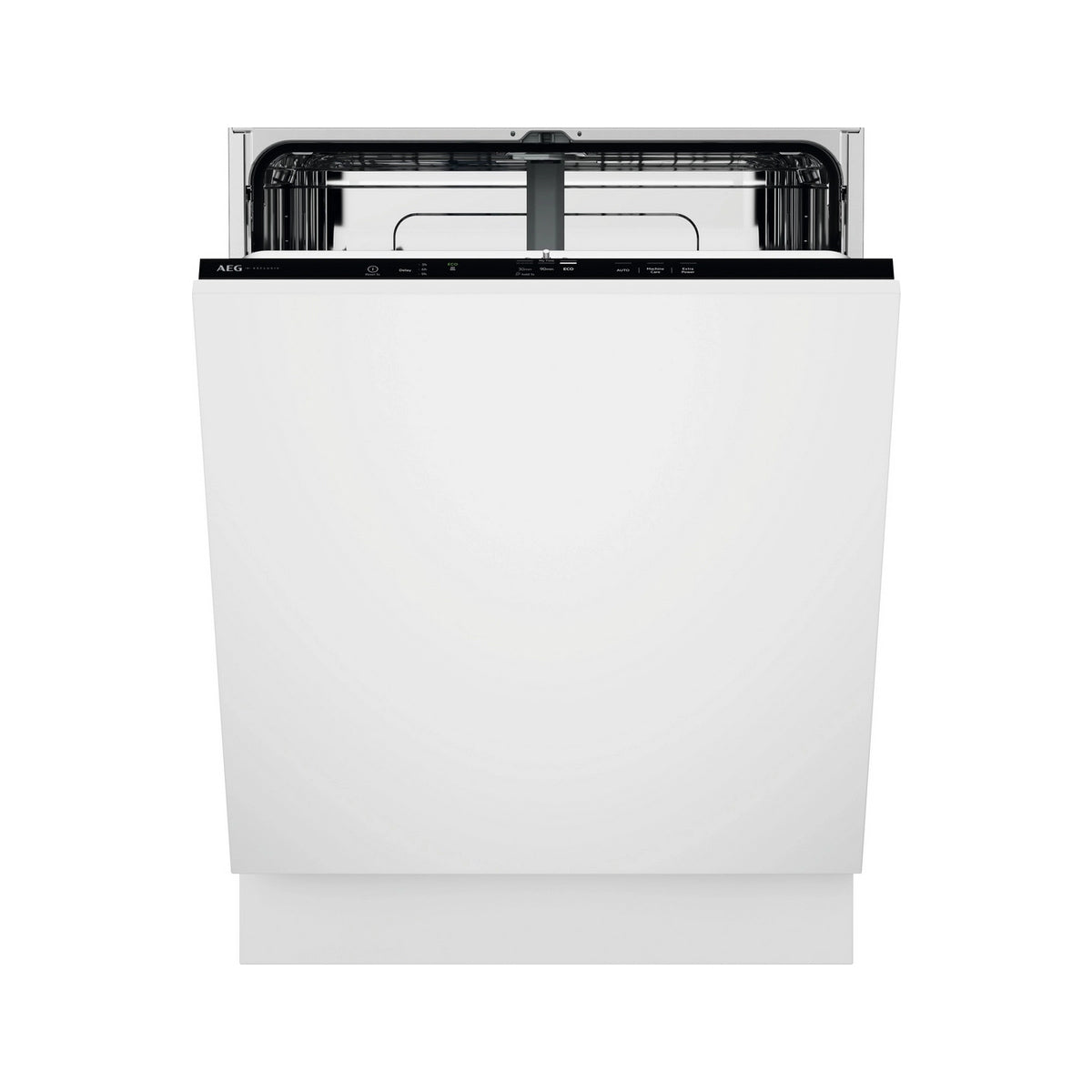 AEG GI5200C2SU Exclusiv Line Integrated Dishwasher, 14 Place Settings, 59.6cm Wide - Stainless Steel Interior