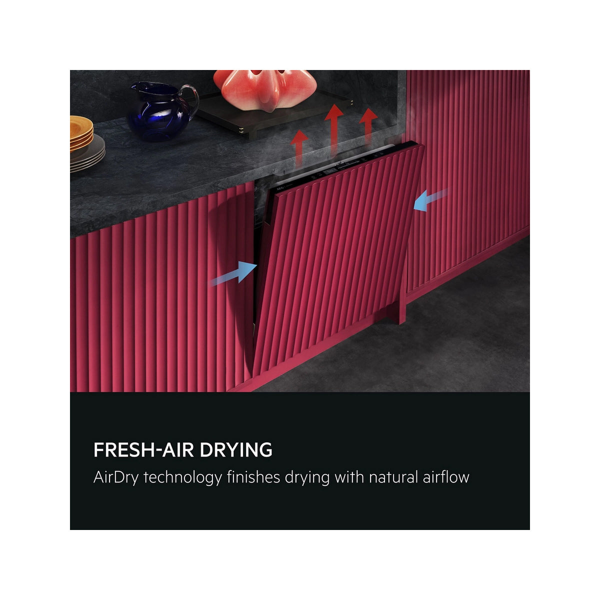 AEG GI5200C2SU Exclusiv Line Integrated Dishwasher, 14 Place Settings, 59.6cm Wide - Stainless Steel Interior