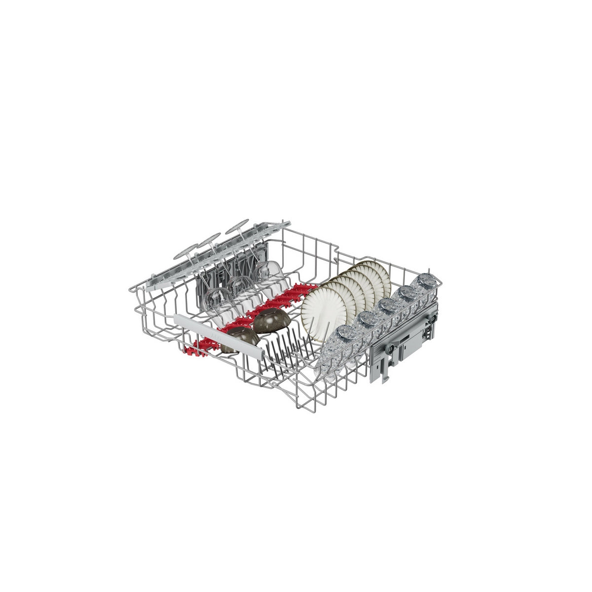 AEG GI5200C2SU Exclusiv Line Integrated Dishwasher, 14 Place Settings, 59.6cm Wide - Stainless Steel Interior
