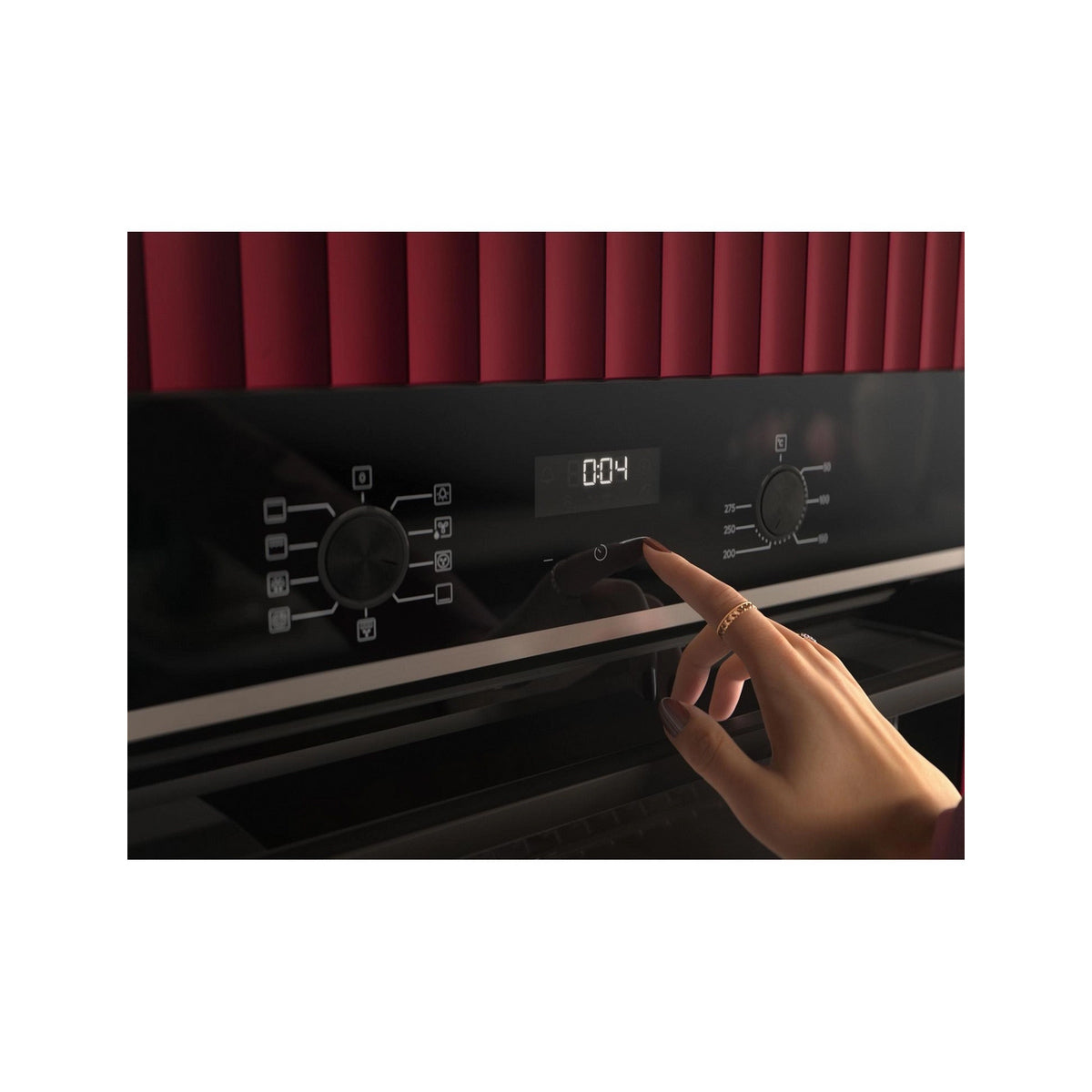 AEG OU5AB20XK Built In Electric Single Oven, 72 Litre, 59.6cm Wide - Black