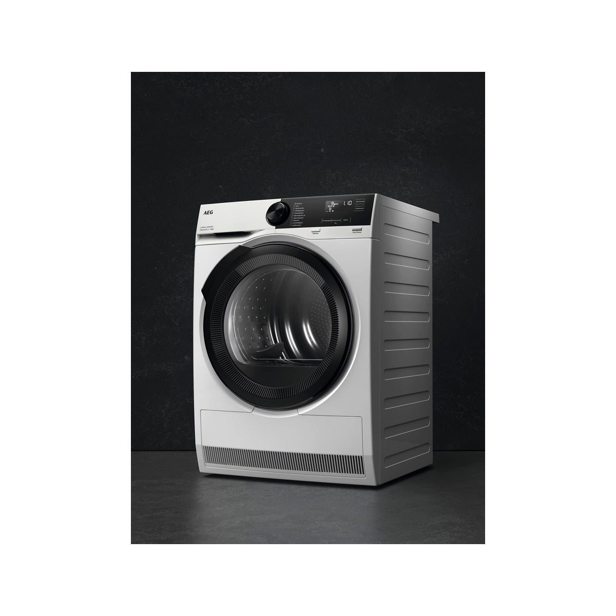 AEG TR729A4B Exclusiv Line 9Kg Freestanding Heat Pump Tumble Dryer, 10 Programmes, 59.6cm Wide - White