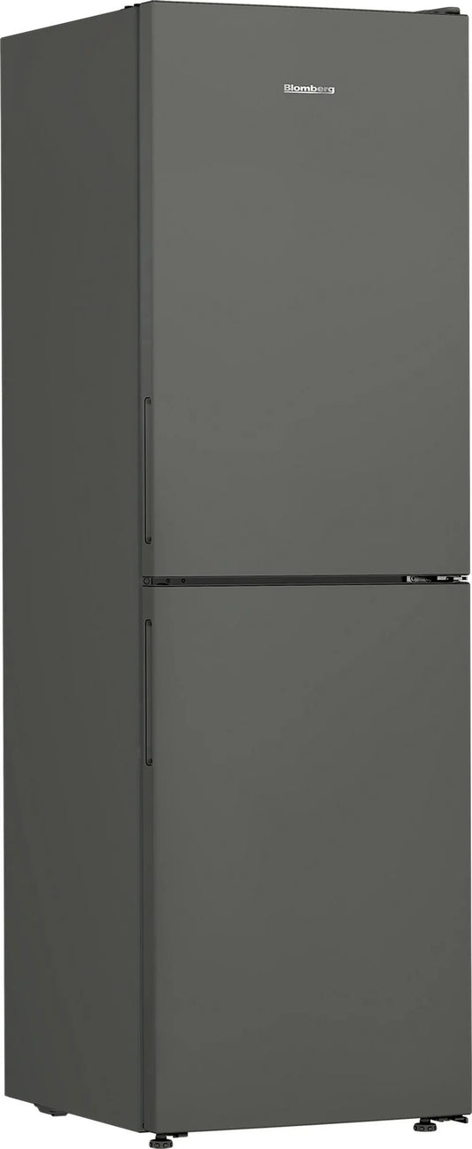 Blomberg VitaminCare+ KND24692VG 59.7cm 50/50 Total No Frost AeroActive Fridge Freezer, Graphite