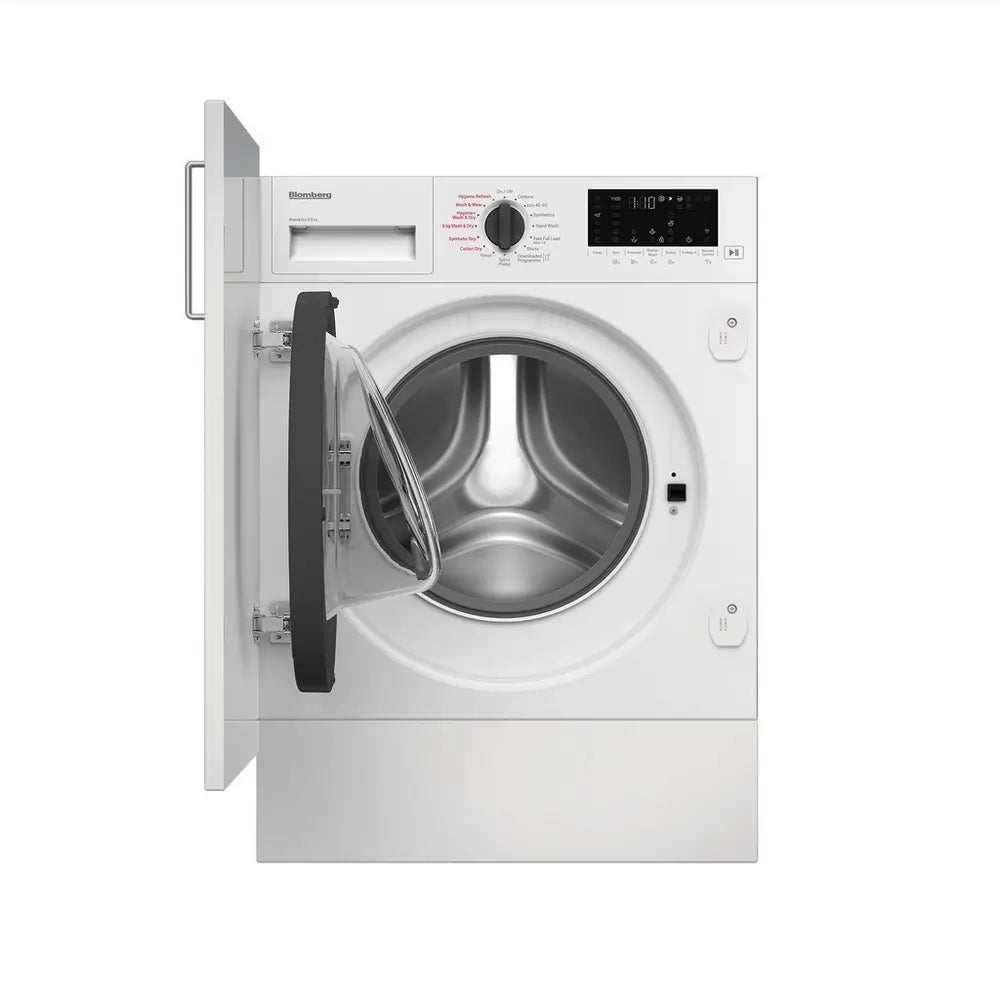 Blomberg LRI1854110 8kg/5kg 1400 Spin Built In Washer Dryer - White - - 43533907296479 