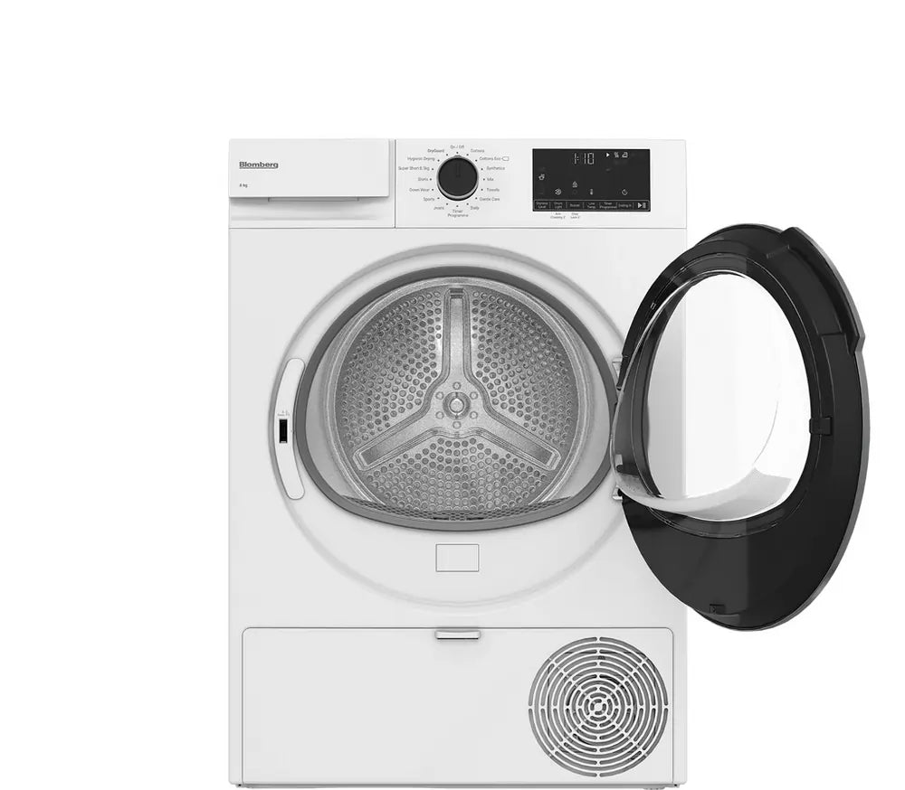 Blomberg LTA18321W 8kg Heat Pump Tumble Dryer, White