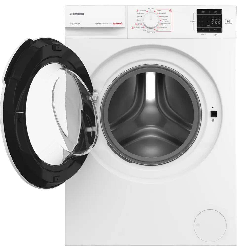 Blomberg LWA27461W 7kg 1400 Spin Washing Machine, White