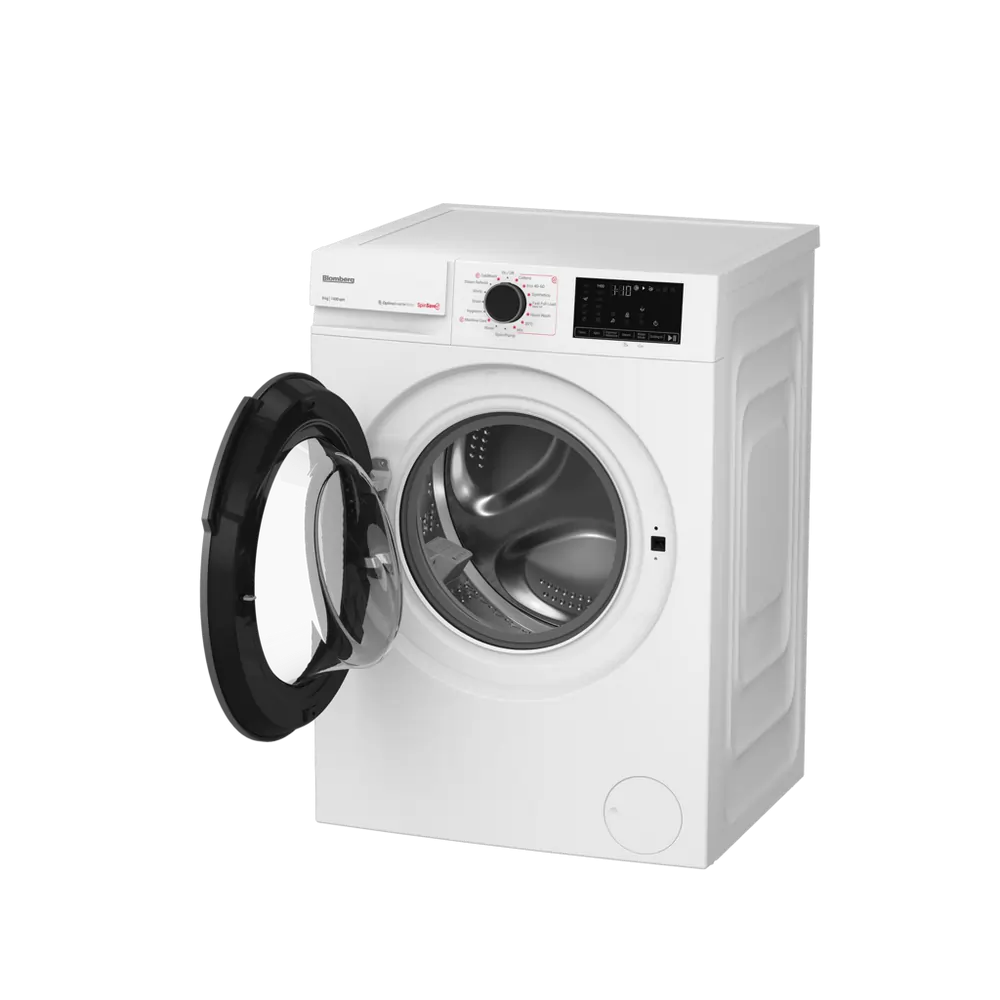 Blomberg LWA29461W 9kg 1400 Spin RecycledTub Washing Machine, White - 42993820664031 