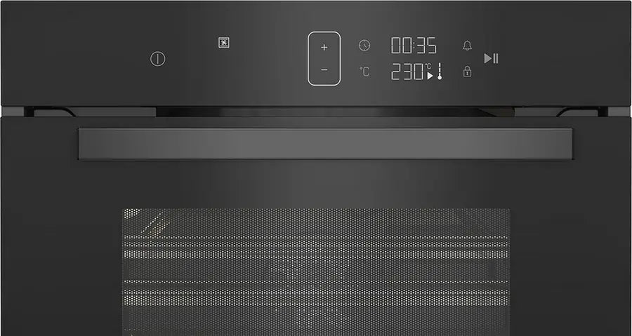 Blomberg ROKW8370B 59.4cm 48 Litre Built-In Compact Microwave Oven, Black - 72367306342773 