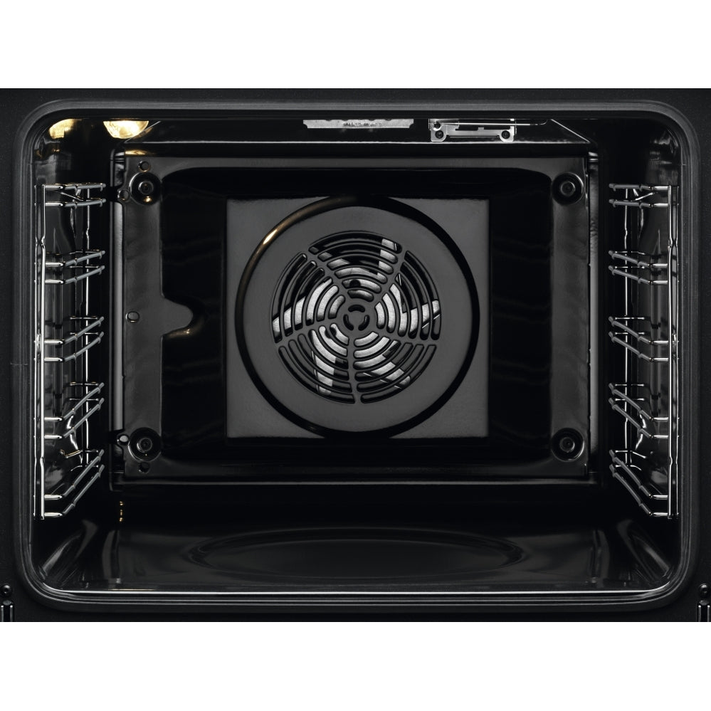 AEG BEX535A61B 6000 AirFry Built-In Electric Single Oven, Black, A+ Rated - 43827638370527 