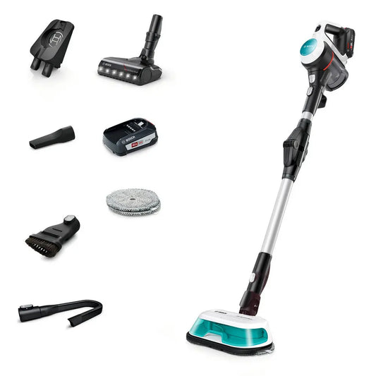 Bosch Unlimited 7 BCS71HYGGB Aqua Vacuum & Mop, White
