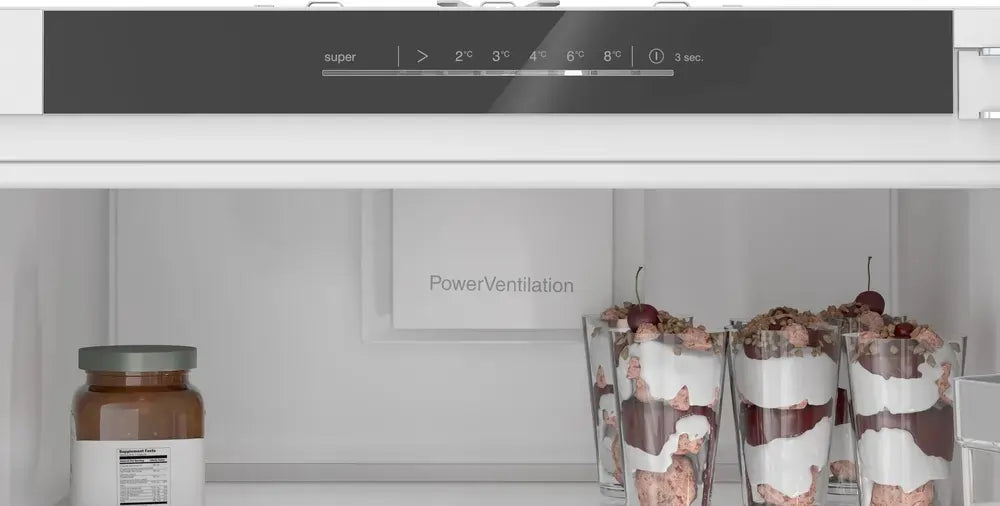 Bosch KIR81VFE0G 54.1cm Integrated Tall Larder Fridge - 73673305686389 
