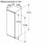 Thumbnail Bosch KIR81VFE0G 54.1cm Integrated Tall Larder Fridge- 73673306145141