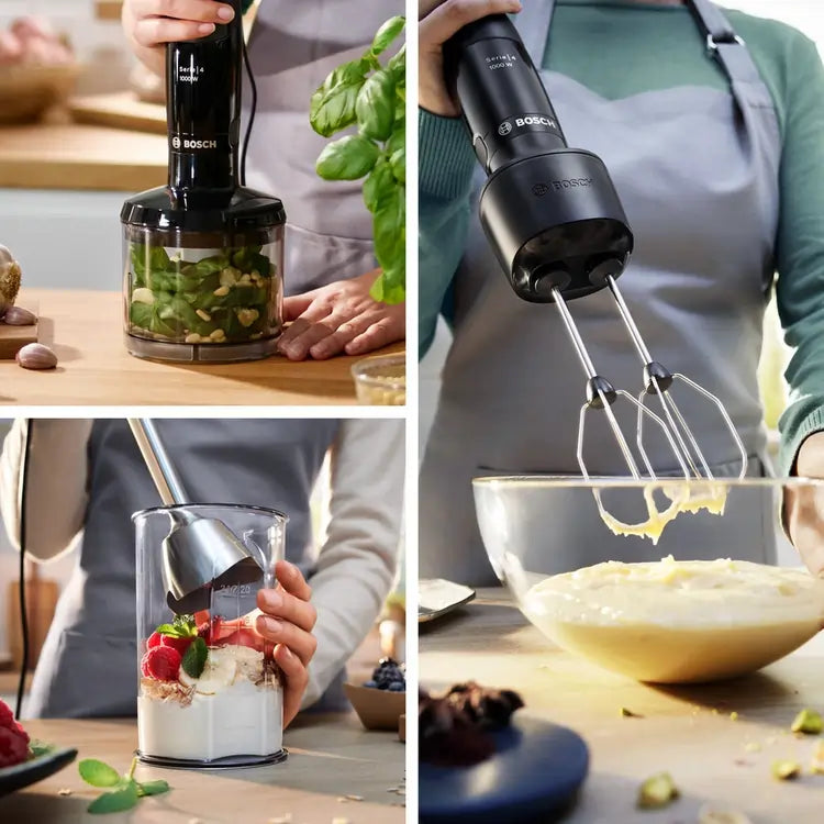BOSCH Series 4 Ergomaster MSM4B624GB Hand Blender, Anthracite - 73584122724725 