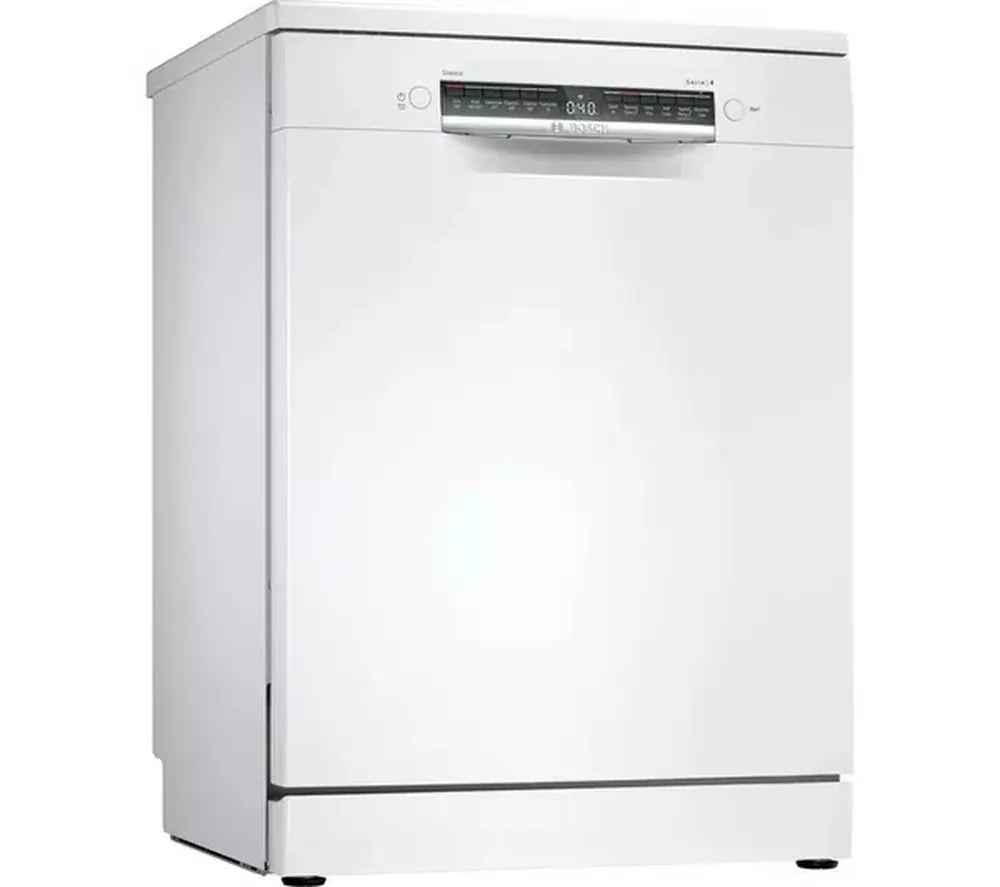 Bosch SMS4EMW06G Full SIze Wi-FI Dishwasher Wiith 14 Place Settings Capacity, White - 73783683678581 