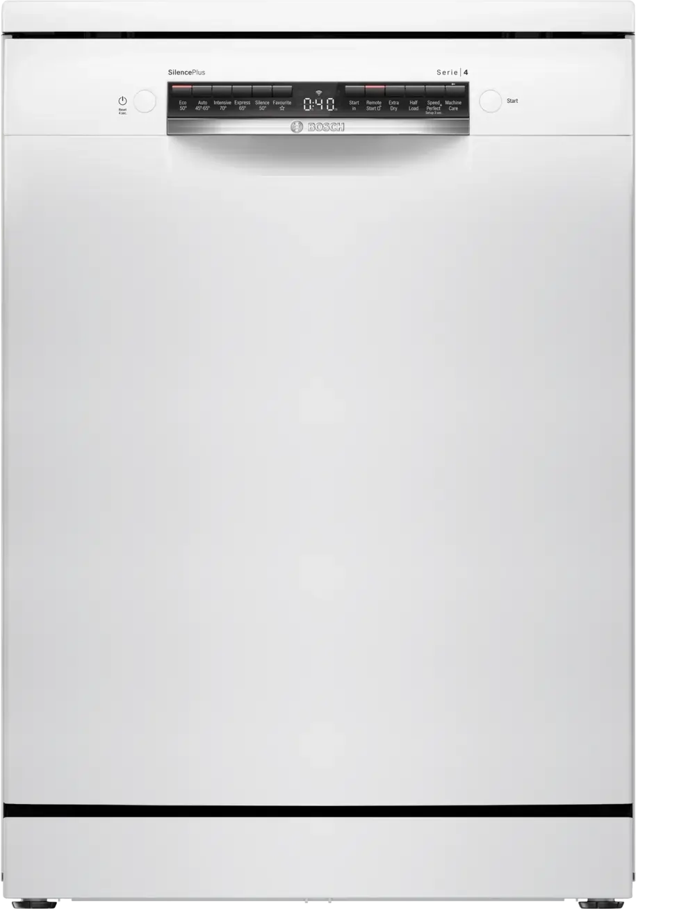 Bosch SMS4EMW06G Full SIze Wi-FI Dishwasher Wiith 14 Place Settings Capacity, White - 73783683744117 