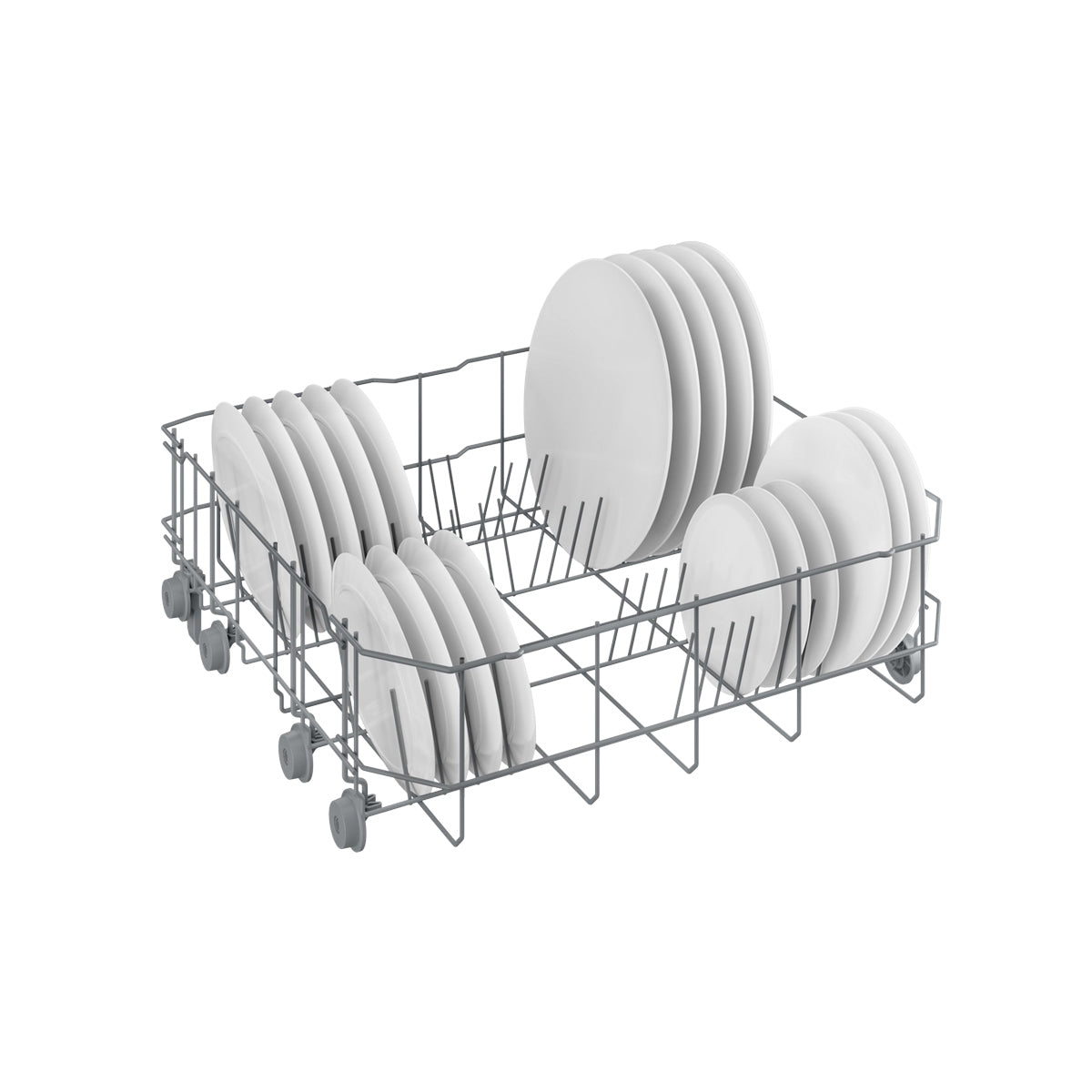 Beko BDFN26432W Freestanding Full Size Dishwasher, 14 Place Settings, 59.8cm Wide - White