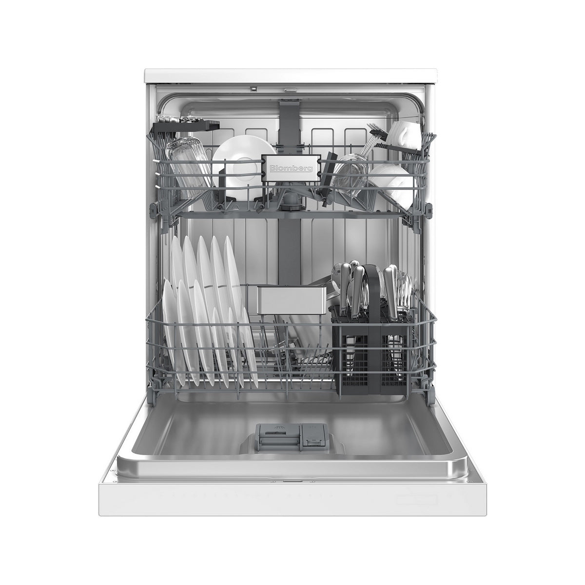 Blomberg LDF43520W Freestanding Dishwasher, 14 Place Settings, 59.8cm Wide - White