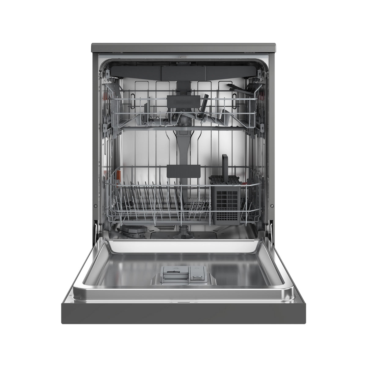 Blomberg LDF53400G Freestanding Dishwasher, 15 Place Settings, 59.8cm Wide - Graphite