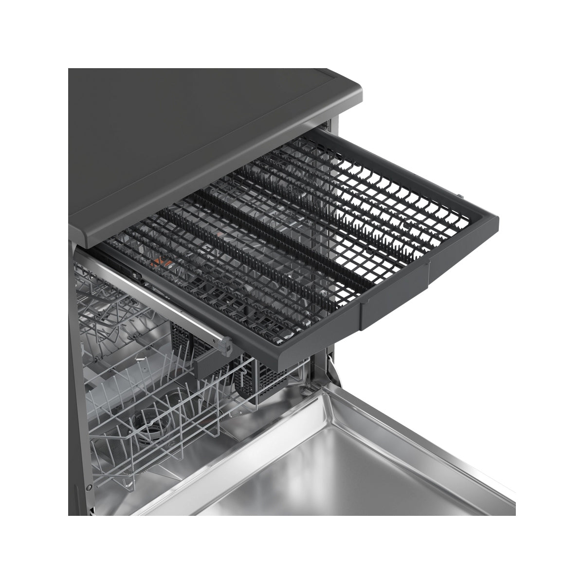 Blomberg LDF53400G Freestanding Dishwasher, 15 Place Settings, 59.8cm Wide - Graphite