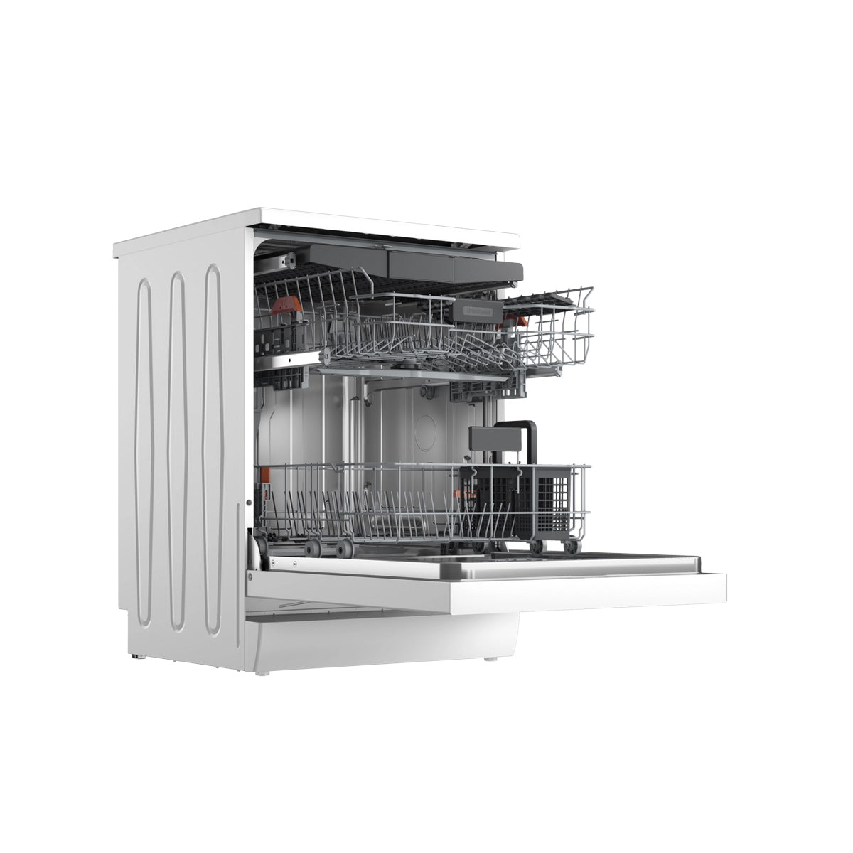 Blomberg LDF53400W Freestanding Dishwasher, 15 Place Settings, 59.8cm Wide - White