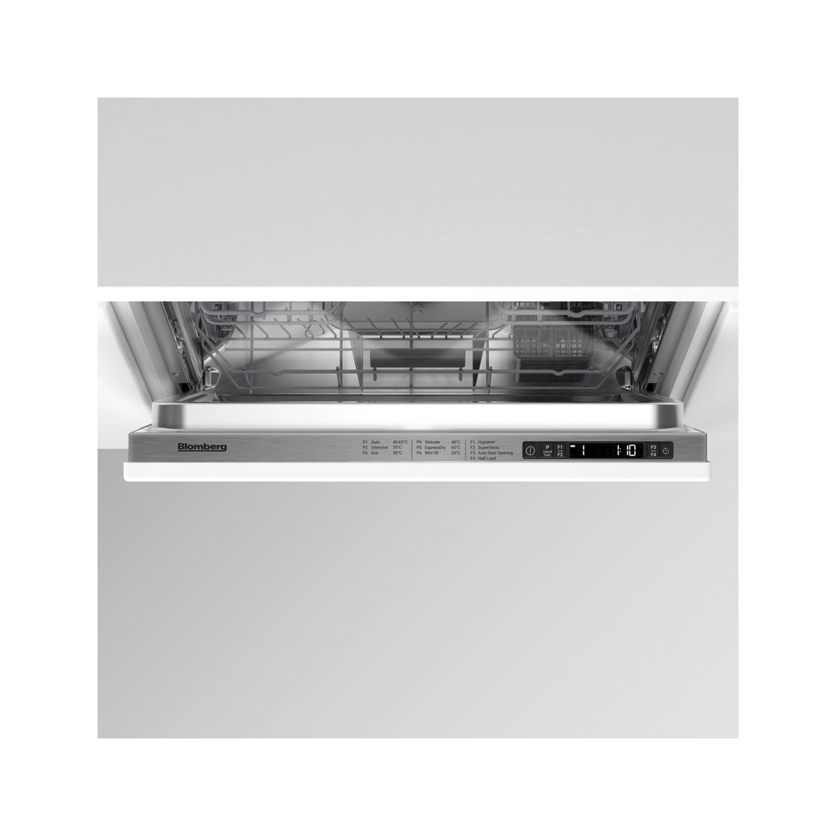 Blomberg LDV52520 Integrated Full Size Dishwasher With Hygiene+, 15 Place Settings - 59.8cm Wide