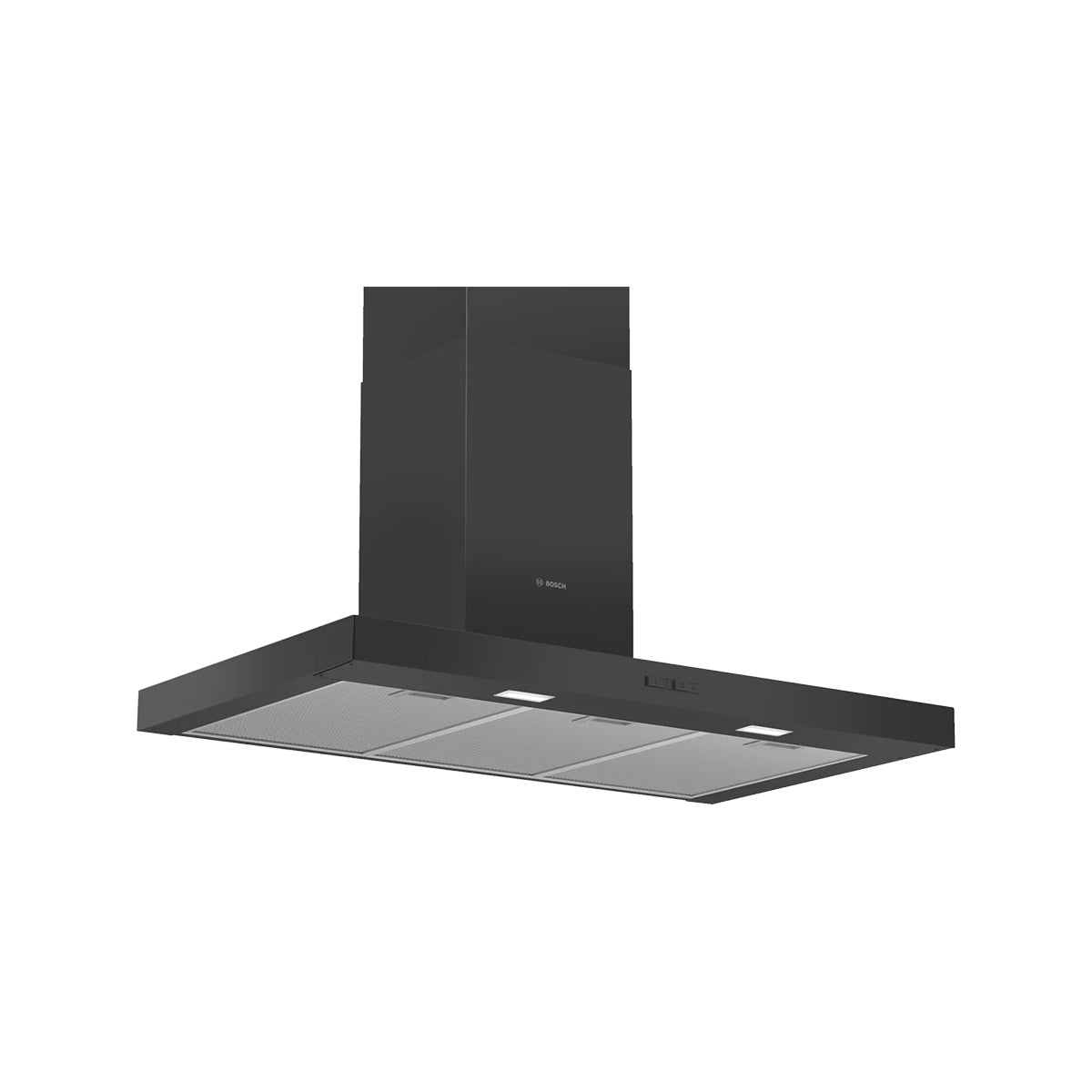 Bosch DWB96BC60B Series 2 Wall-Mounted Cooker Hood, 3 Speed Settings, 90cm Wide - Black