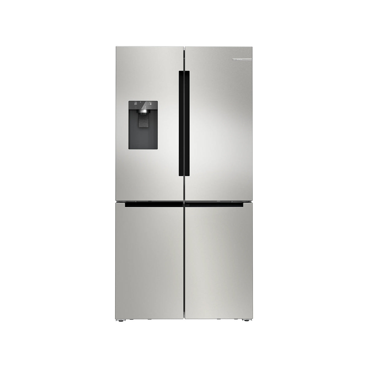 Bosch KFD96APEA Series 6 Multi Door American Fridge Freezer, 375/199 Litre, Total No Frost, 90.5cm Wide - Brushed Stainless Steel, Anti-Fingerprint