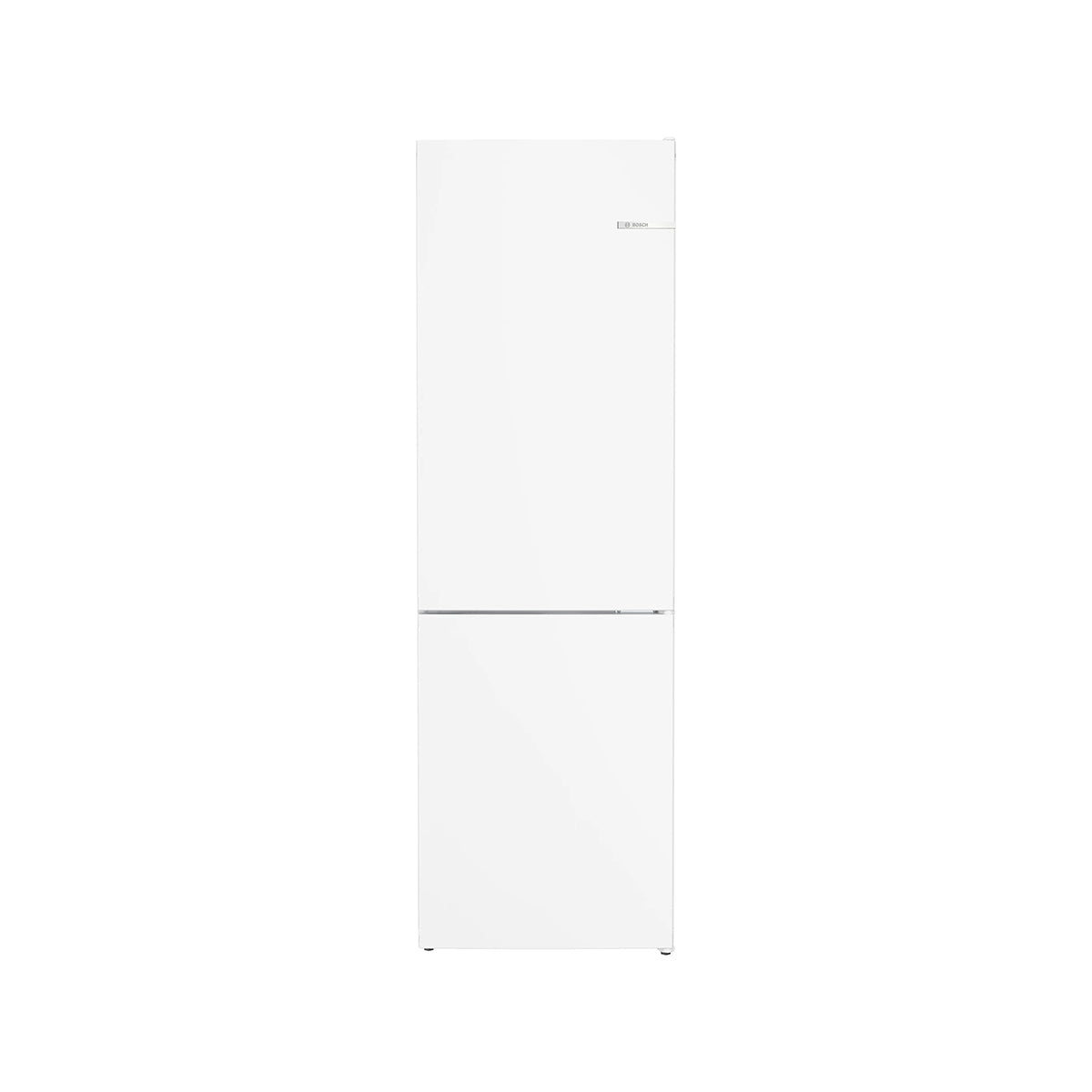Bosch KGN362WDFG Series 4 Freestanding Fridge Freezer with Freezer at Bottom, 218/103 Litre, Total No Frost, 60cm Wide - White