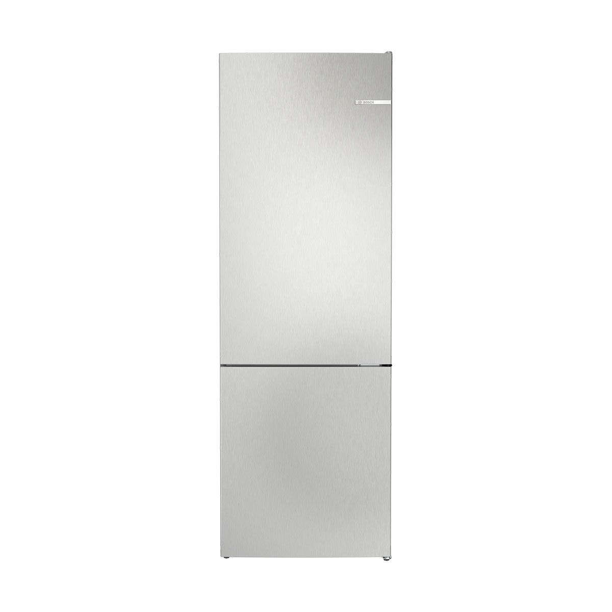 Bosch KGN492LDFG Series 4 Freestanding Fridge Freezer With Freezer At Bottom, 311/129 Litre, No Frost, 70cm Wide - Stainless Steel Look