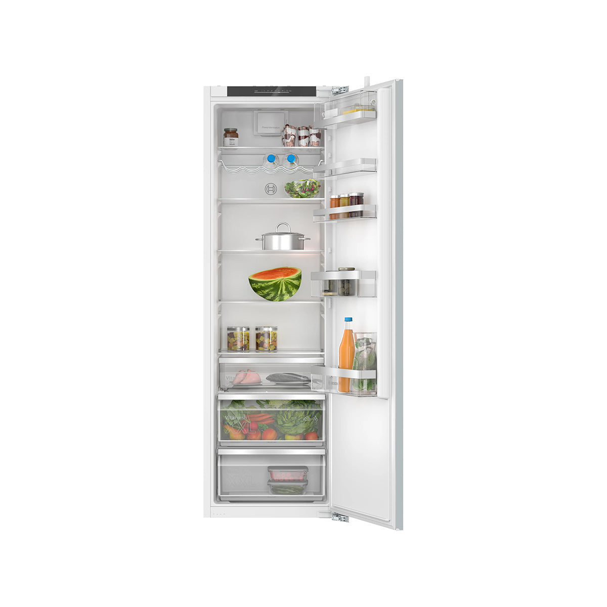 Bosch KIR81ADD0G Series 6 Built-In Fridge, 310 Litre, 55.8cm Wide - Soft Close Flat Hinge
