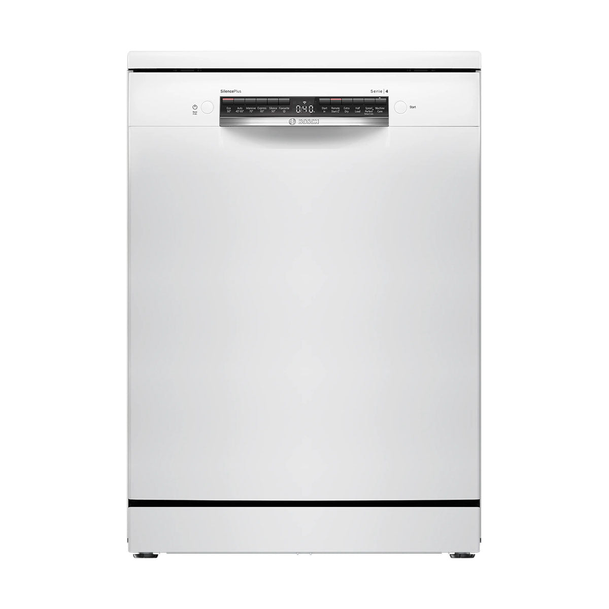 Bosch SMS4EKW06G Series 4 Freestanding Dishwasher, 13 Place Settings, 60cm Wide - White
