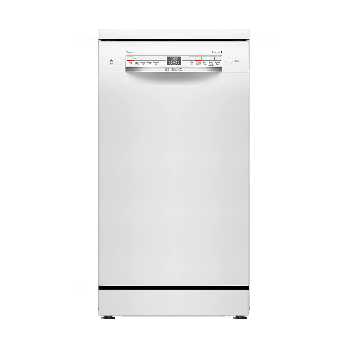 Bosch SPS2IKW01G Series 2 Freestanding Dishwasher, 9 Place Settings, 45cm Wide - White